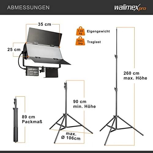 Walimex pro LED Sirius 160 3