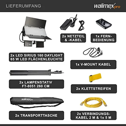 Walimex pro LED Sirius 160 4