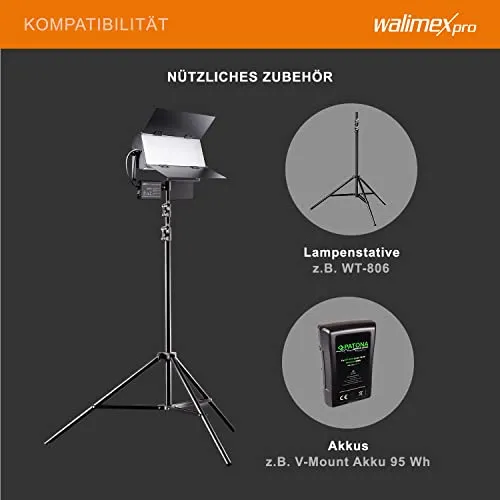 Walimex pro LED Sirius 160 5