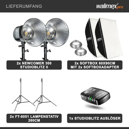 Walimex pro Newcomer 300 II 6