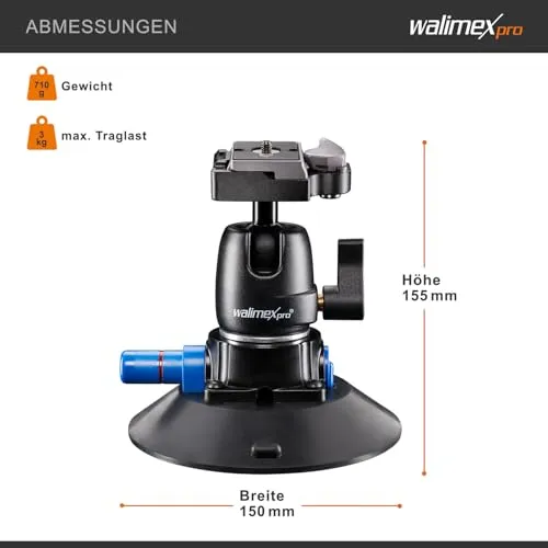 Walimex Pro Saugnapf-Stativ 7