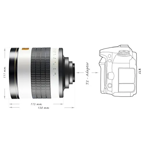 Walimex pro Spiegel Objektiv 800/8,0 7