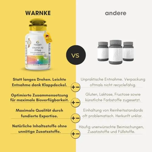 WARNKE VITALSTOFFE K2 200μg 2
