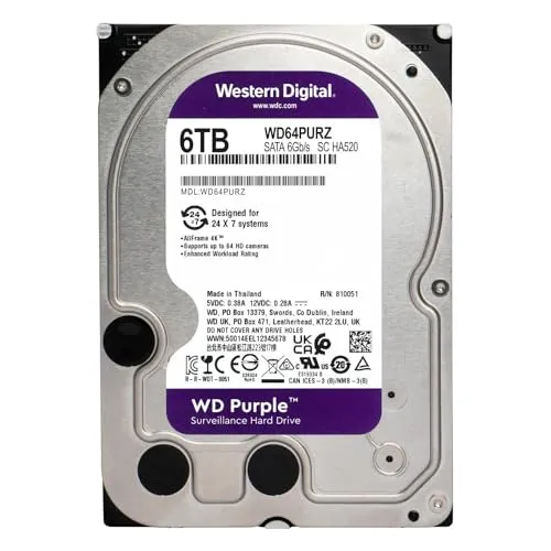 WD Purple 6TB 2