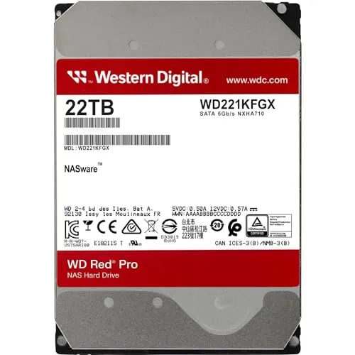 WD Red Pro 22TB 2