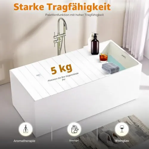WDZCZDoo Faltbare Badewannenabdeckung 3