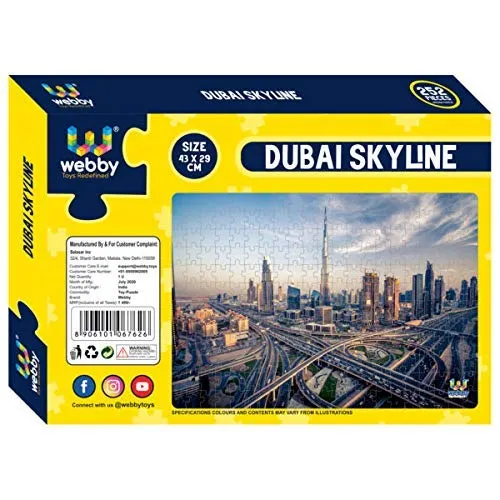 Webby Dubai Skyline Puzzle 3