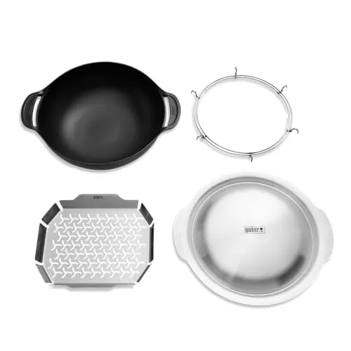 Weber Crafted Wok & Dampfgaraufsatz 7607
