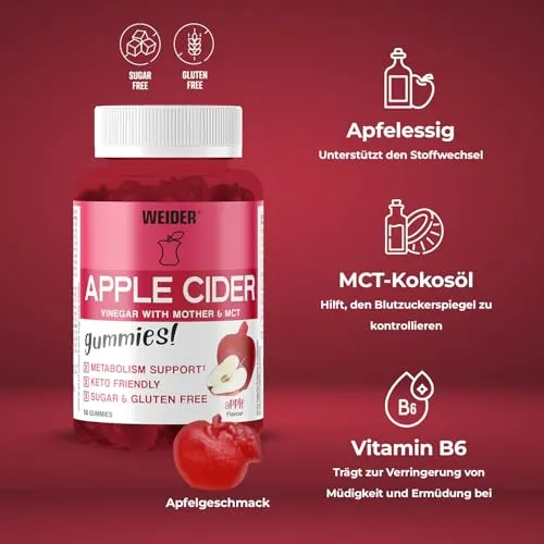Weider Apfelessig Gummies 2
