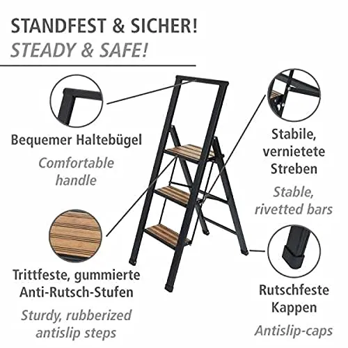 WENKO Klapptrittleiter UC 2