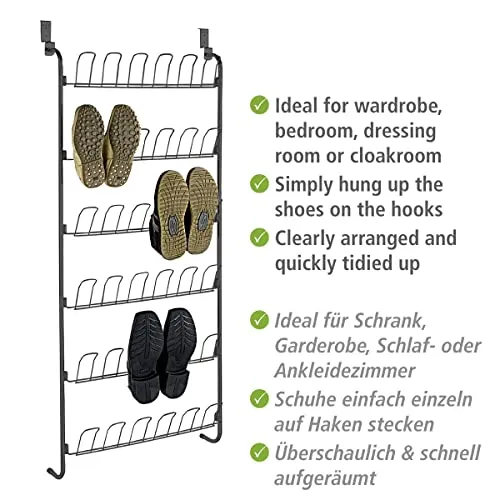 WENKO Tür-Schuhregal 4