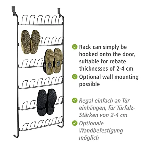 WENKO Tür-Schuhregal 5