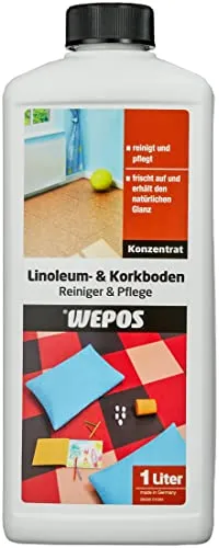 Wepos Linoleum und Korkboden Reiniger Konzentrat