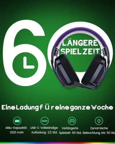 WESEARY Gaming Headset 3