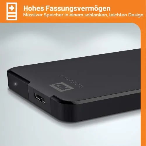 Western Digital Elements Portable Edition 3