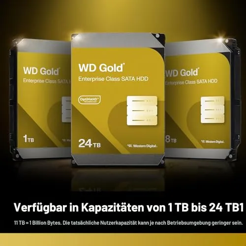 Western Digital Gold 20 TB 3