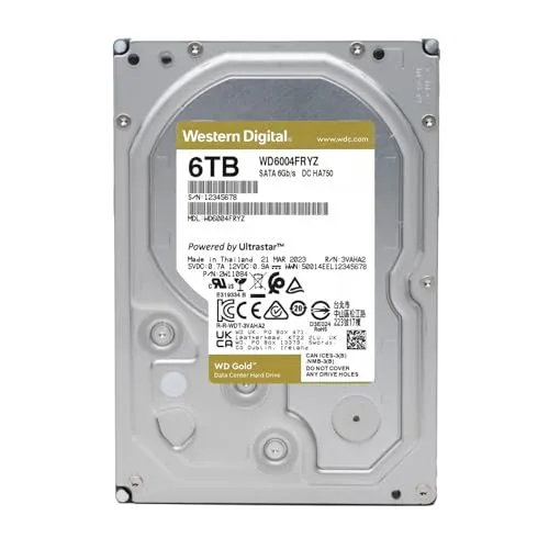Western Digital WD Gold WD6004FRYZ 2