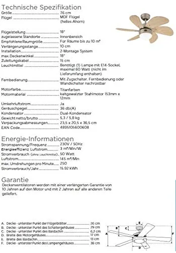 Westinghouse Turbo Swirl 78158 6