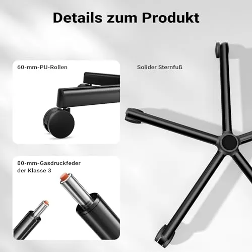 Wiltec Bürostuhl UC 6