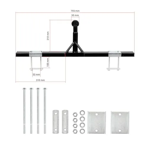Wiltec Deichsel-Fahrradträger 4
