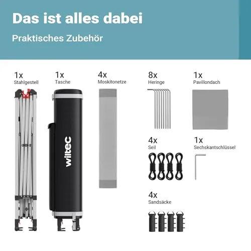 Wiltec Faltpavillon 6