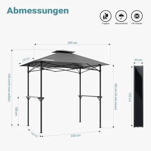 Wiltec Grillpavillon 4