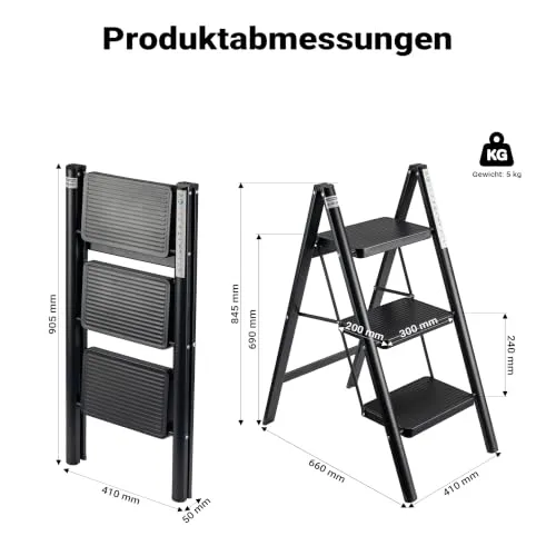 Wiltec Klappleiter 3