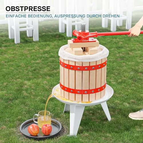 Wiltec Obstpresse 12L 2