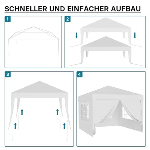 Wiltec Pavillon 3 x 3 m 3