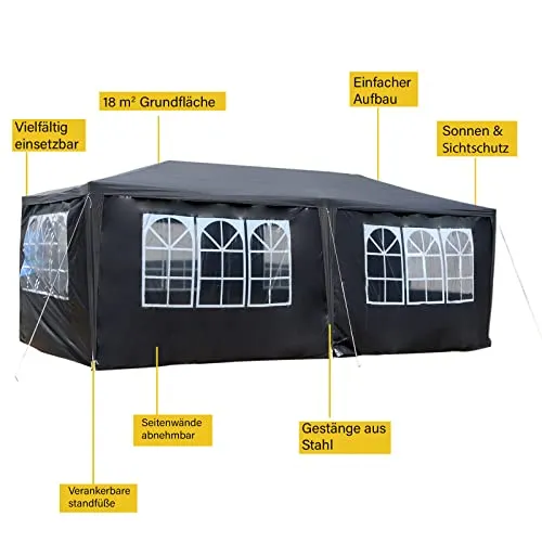 Wiltec Pavillon 3 x 6 m 4
