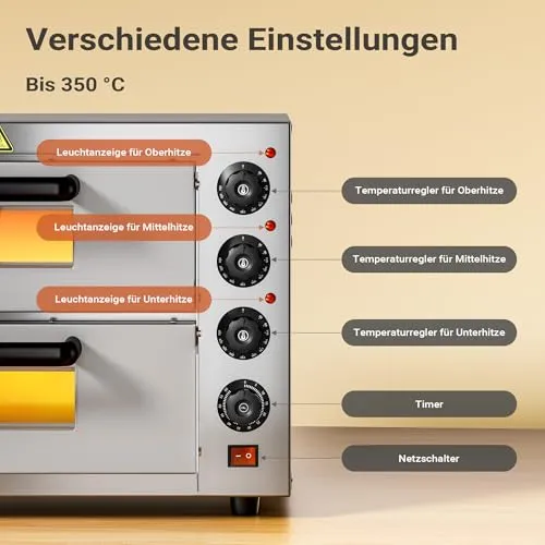 Wiltec Pizza-Backofen UC 6