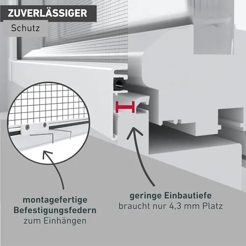 Windhager Insektenschutz Fenster Plus 4