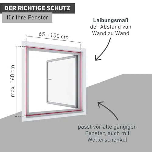 Windhager Insektenschutz Rollo Fenster Plus 3