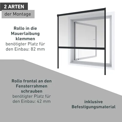 Windhager Insektenschutz Rollo Fenster Plus 5