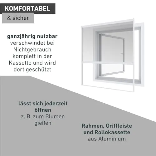 Windhager Insektenschutz Rollofenster 5