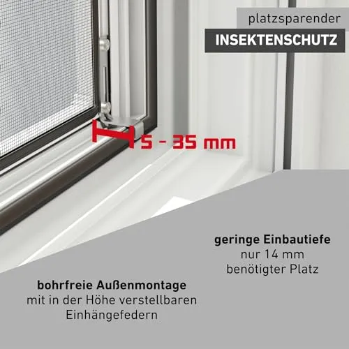 Windhager Insektenschutz Spannrahmen Plus 6