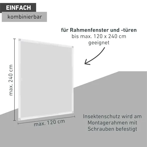 Windhager Insektenschutzrahmen Premium 3