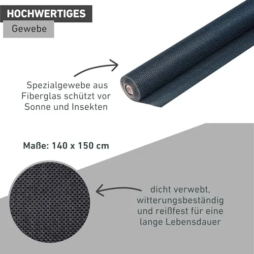 Windhager Sonnenschutz Fiberglasgewebe 2