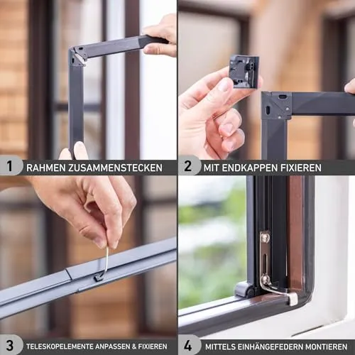 Windhager Spannrahmen Fenster 4