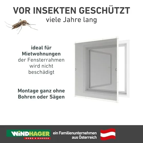 Windhager Spannrahmen Fenster 5
