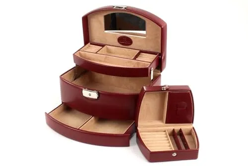 Windrose Automatik-Schmuckkoffer 5