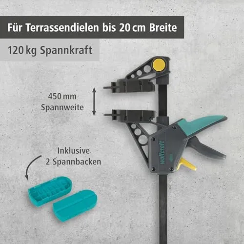 wolfcraft Montagezwinge UC 2