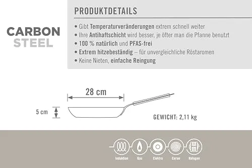 Woll Flachpfanne 4