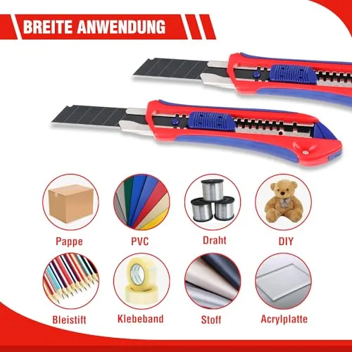 WORKPRO Cuttermesser Set UC 4