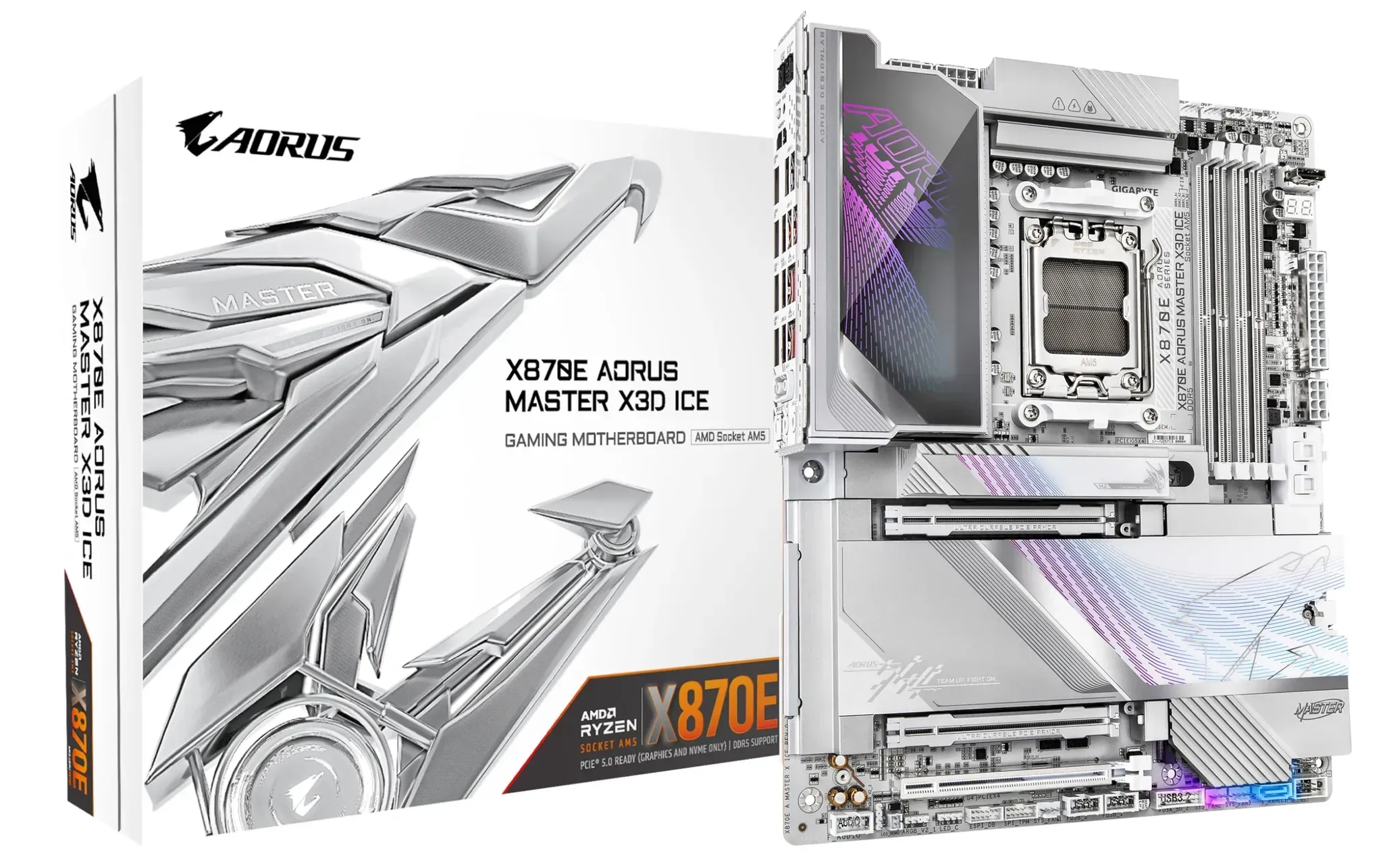 X870E AORUS Master X3D ICE