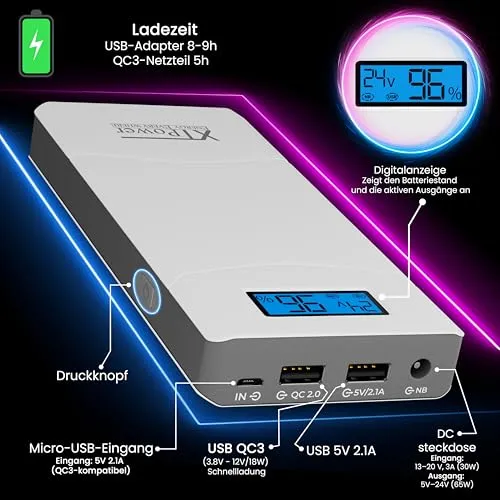 XTPower PowerBank 15600mAh QC3 2