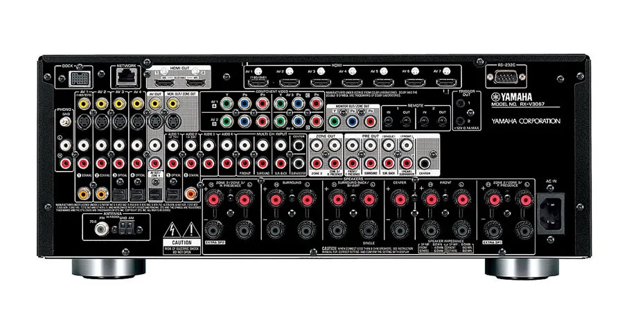 Yamaha RX-V3067 4
