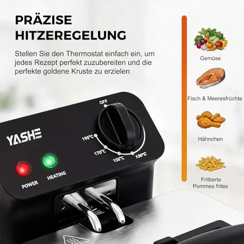 YASHE Friteuse 3