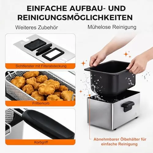 YASHE Friteuse 4