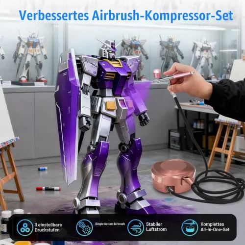 Ykall Airbrush-Set UC 3